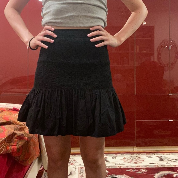 Urban Outfitters Black Smocked Skirt Size xs - Picture 12 of 12